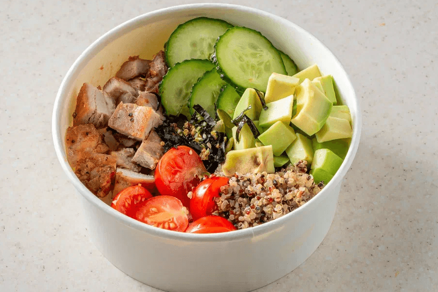 Поке с курицей 